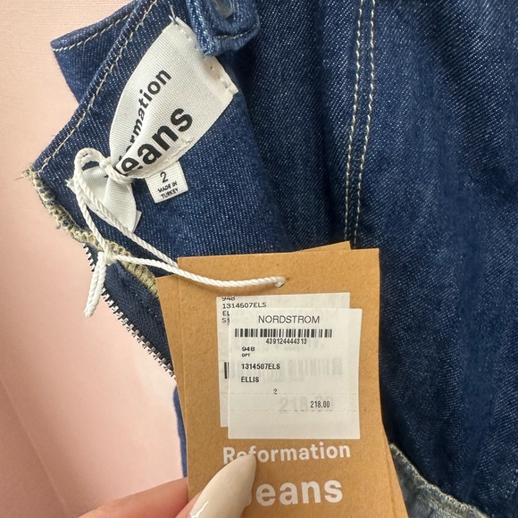 Reformation Blue Denim Dress - Picture 7 of 7